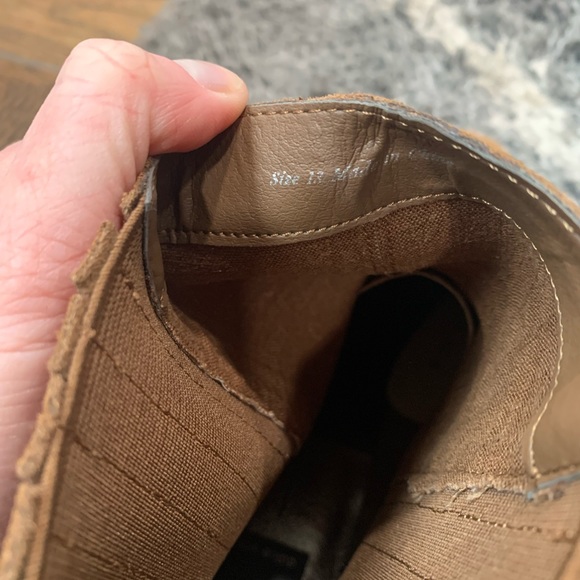 Dolce Vita brown suede pull on boot boot, size 13, - Picture 5 of 6